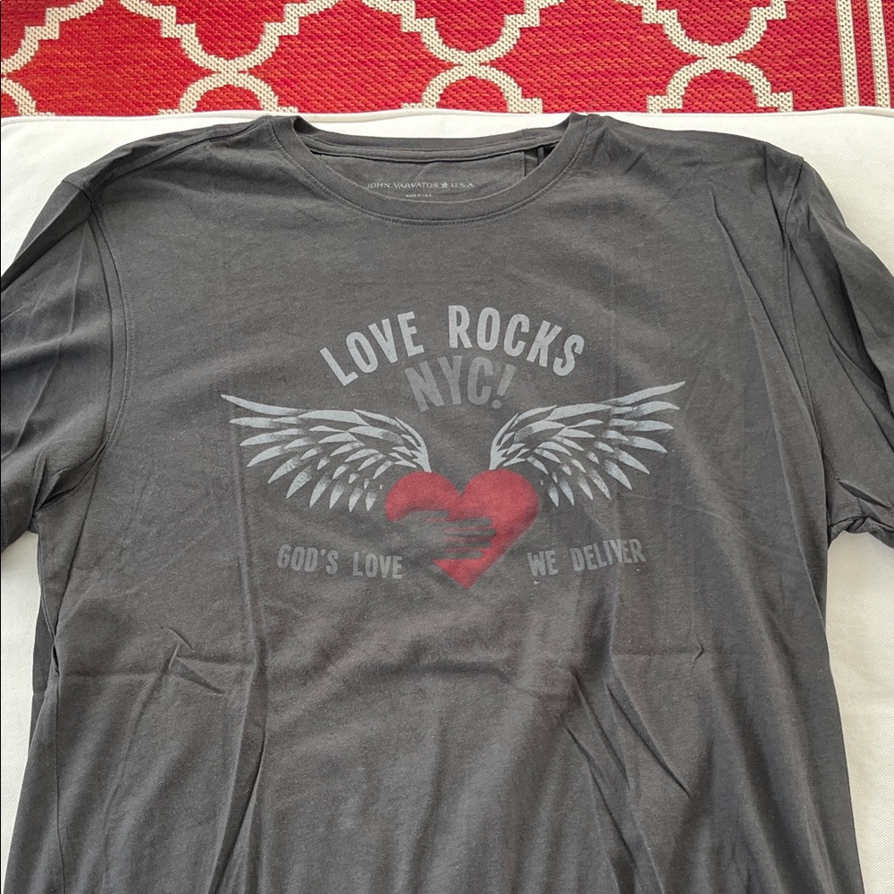 John Varvatos Charcoal T-Shirt